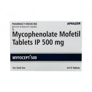 Купить Микофенолата мофетил (Myfocept-500) 500мг таблетки №60 в Орле